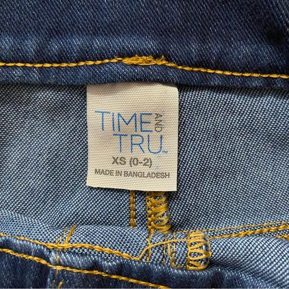 ♥️Time & tru xs (0-2) high waist skinny jeans - Picture 6 of 7